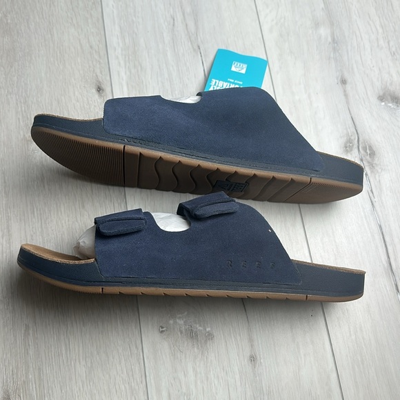 Reef Ojai Two Bar‎ Navy/ Brown 13 New With Tags main image 11